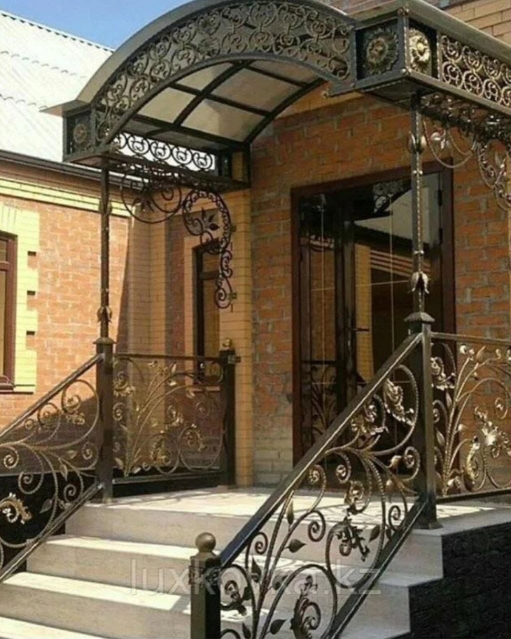 Кованая зонты под заказ, цех КовкаИнг, Сунжа